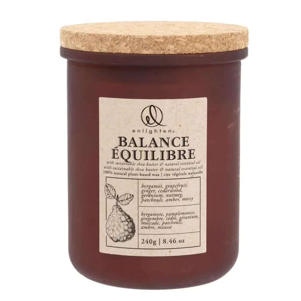 Enlighten Shea Wax Candle “Balance” - PABOOM
