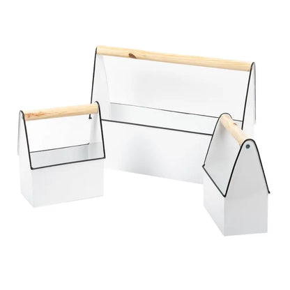 Farmhouse Enamelled Caddy Set - PABOOM