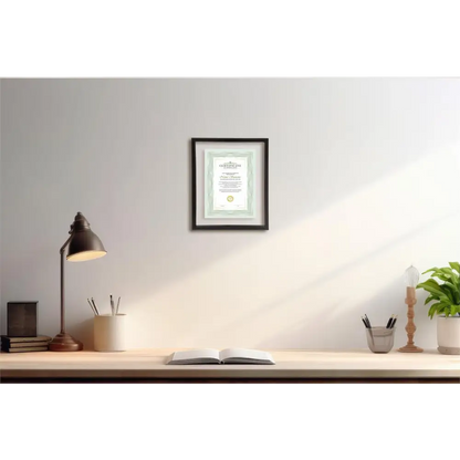 Floating Document Frame - PABOOM