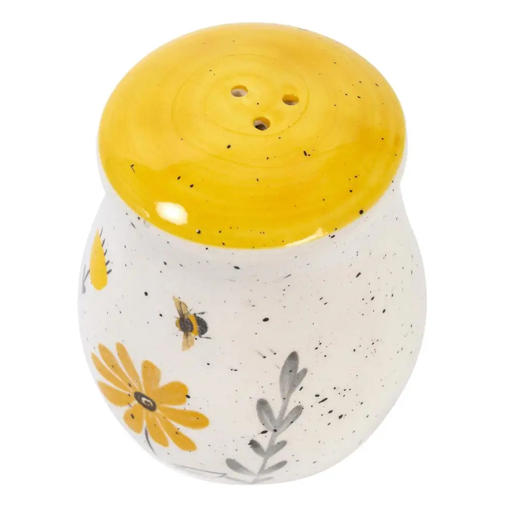 TRUU DESIGN - Floral Bee Salt + Pepper Shakers
