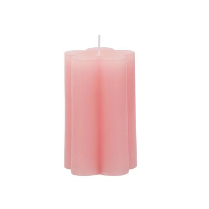 Flower Bubblegum Pink Candle - PABOOM