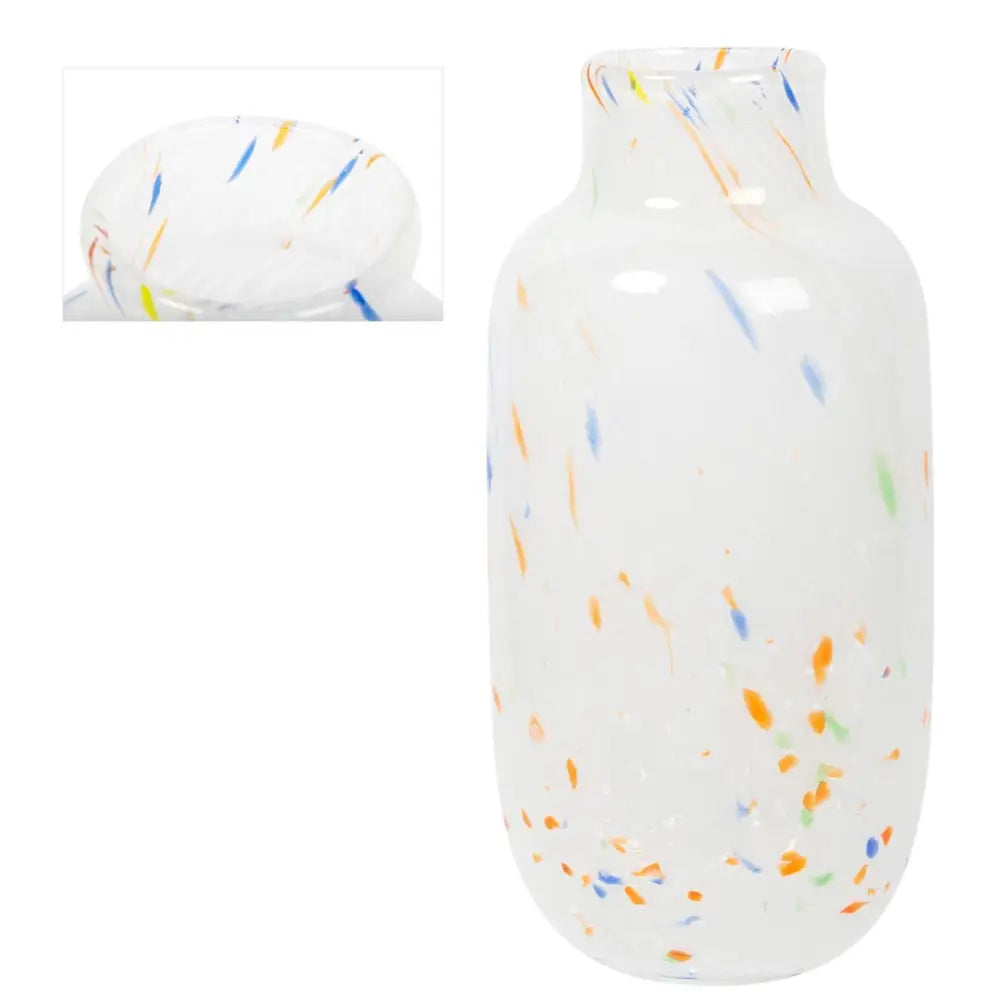 Glass Bubble Vase Multi Colour - PABOOM