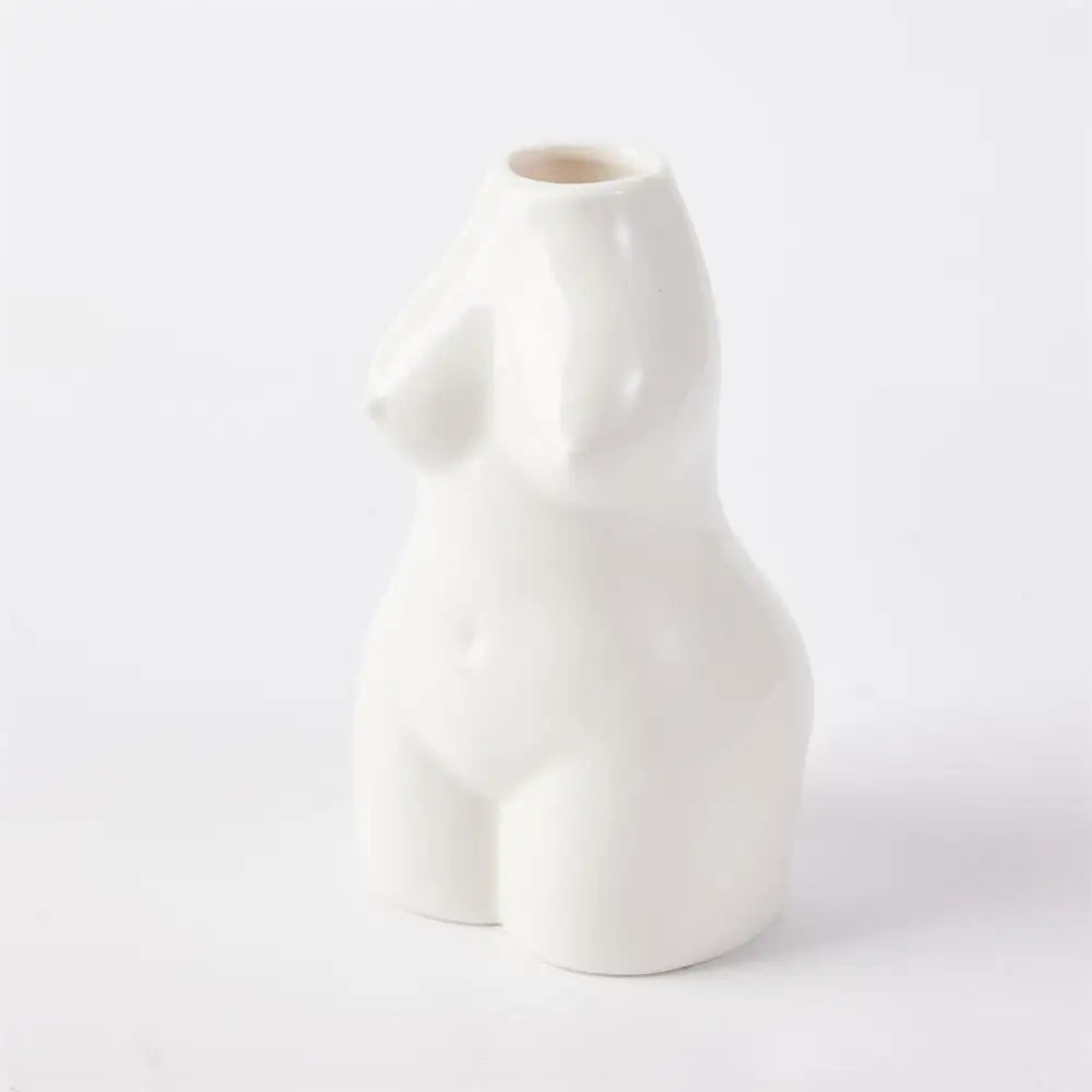 Gloss White Body Vase - PABOOM