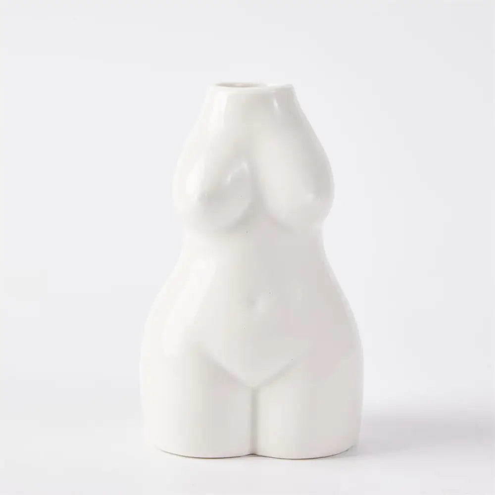 Gloss White Body Vase - PABOOM