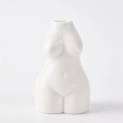 Gloss White Body Vase - PABOOM