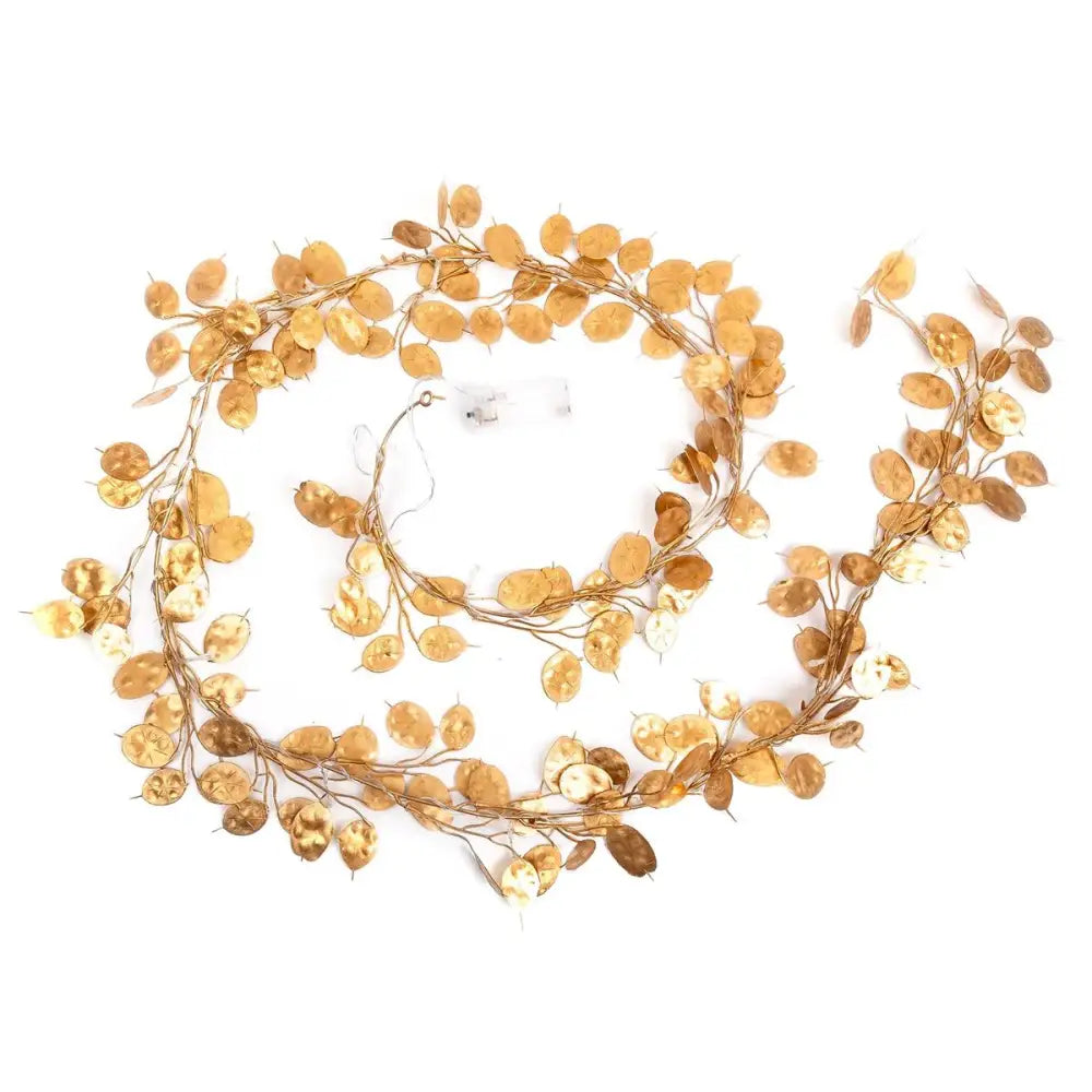 Gold Leaves String Lights - PABOOM