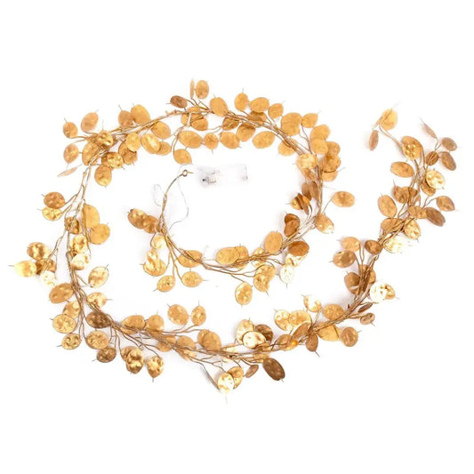 Gold Leaves String Lights - PABOOM