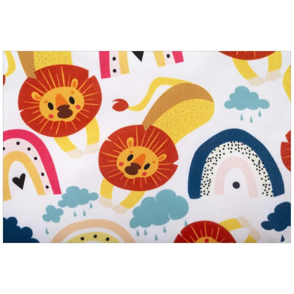 Green Lions Sleeved Bib - PABOOM