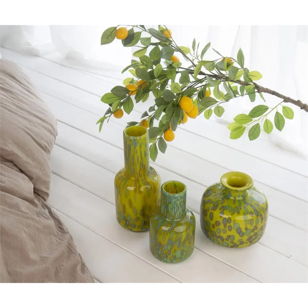 Green + Yellow Bubble Vase Medium - PABOOM