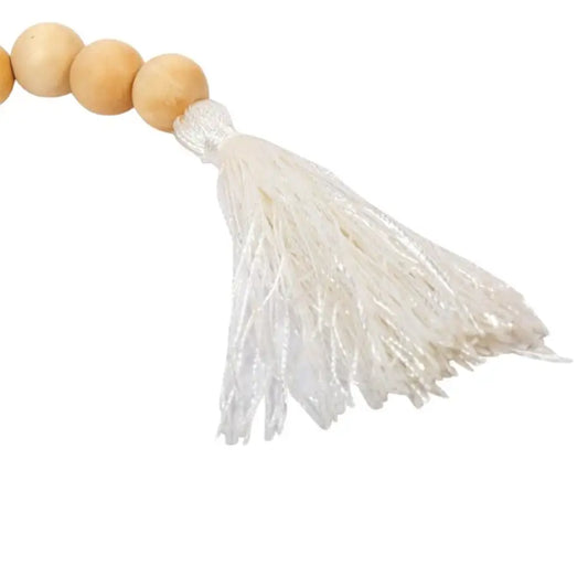 Heart Wood Bead Garland - PABOOM