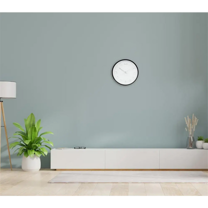 TRUU DESIGN - Imprint Black Wall Clock