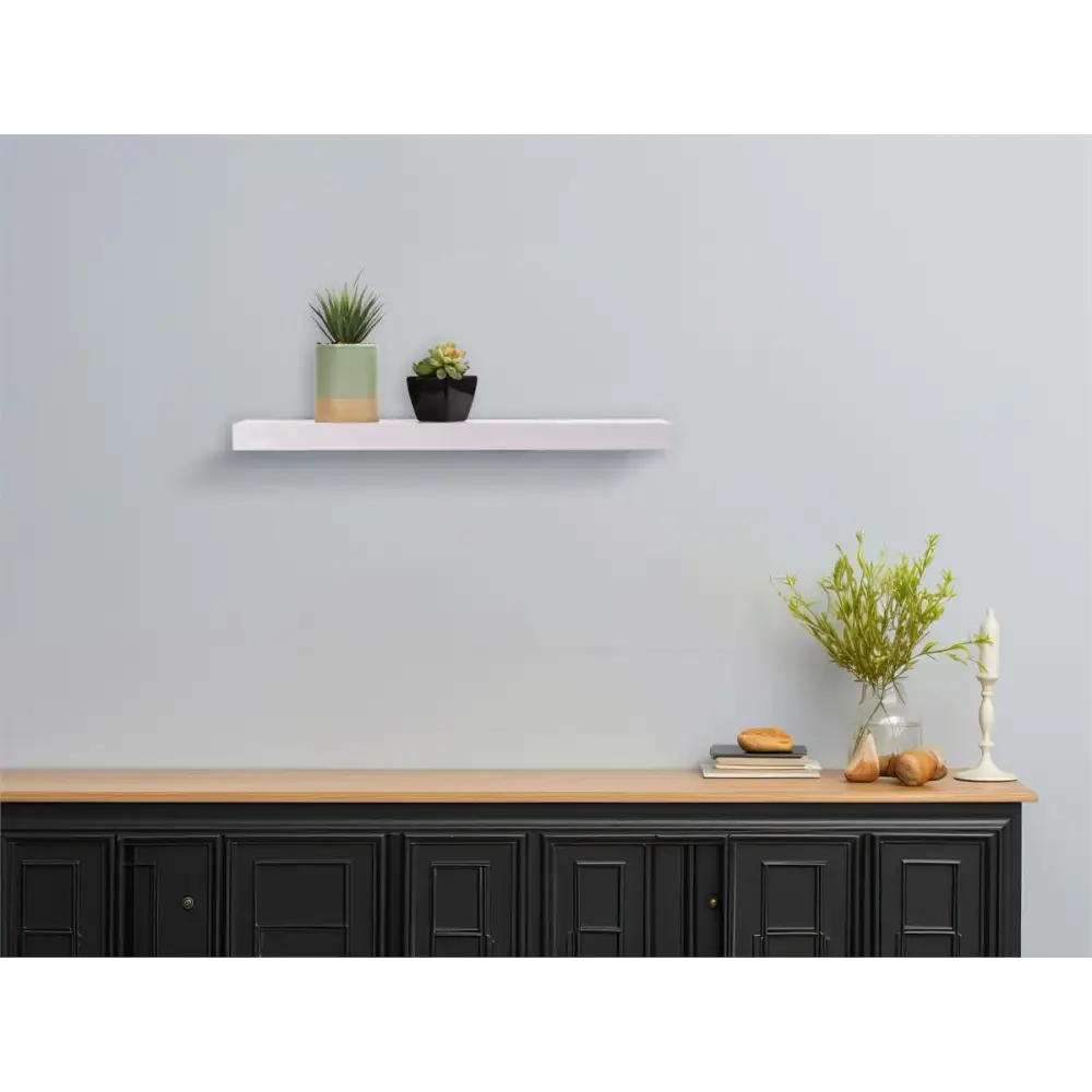Maine Wall Shelf White - 24”