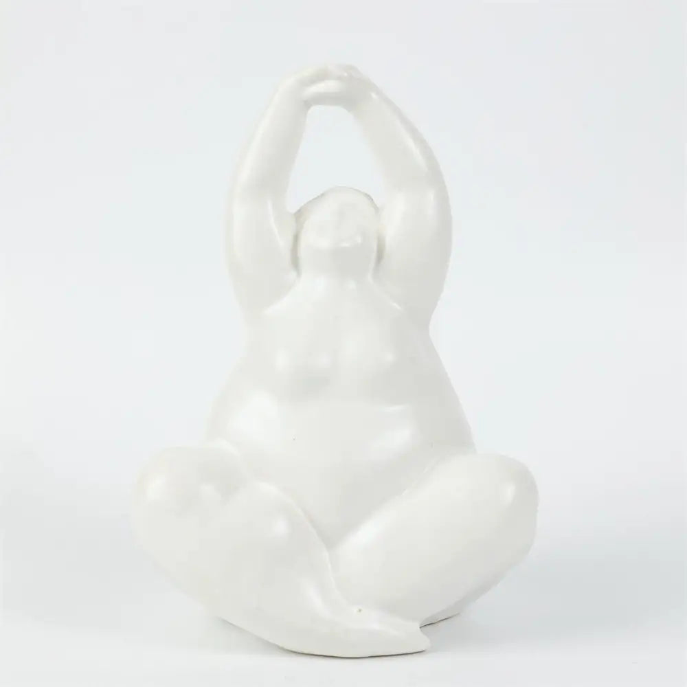 Matte White Feminine Figurine - PABOOM