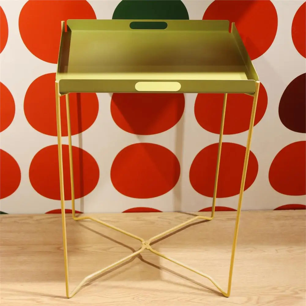 Moss + Ochre Tray Side Table - PABOOM