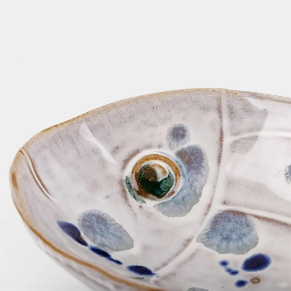 Mottled Glaze Fish Dish - Small