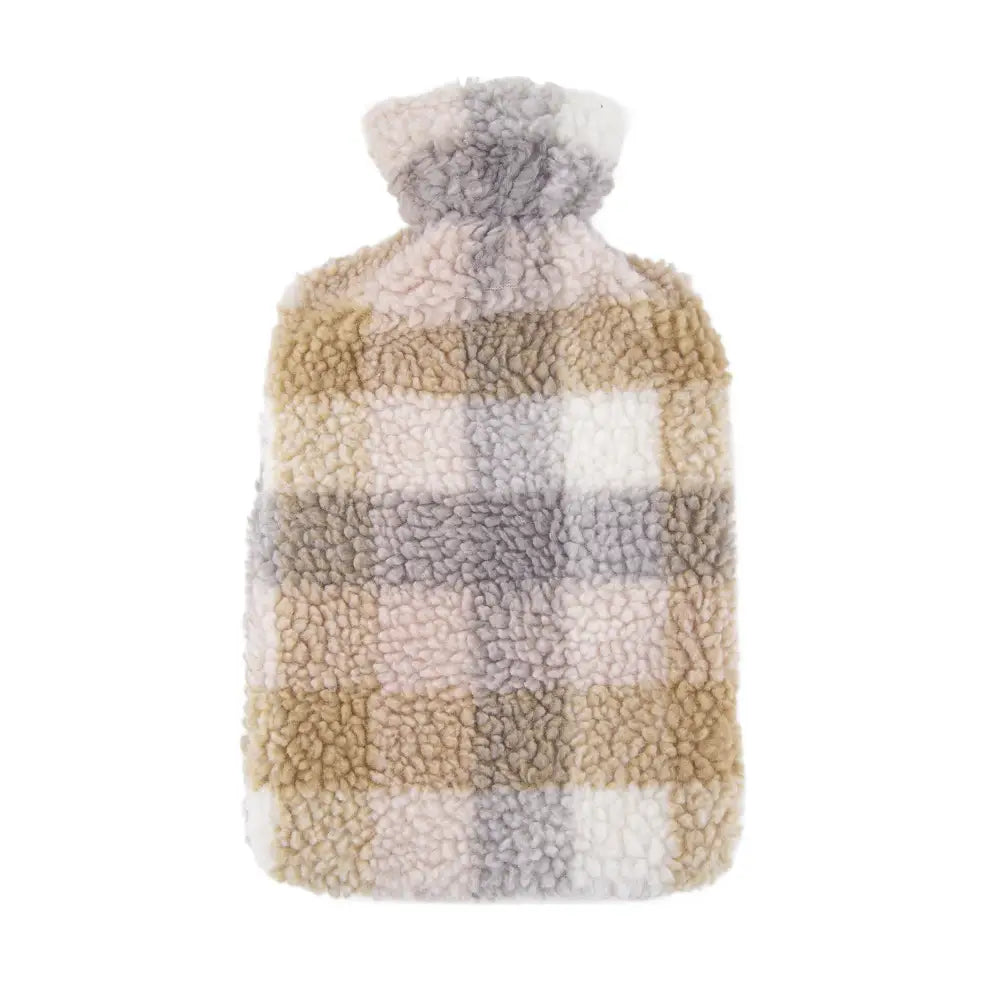 TRUU DESIGN - Nordic Hot Water Bottle Sherpa Colour Block
