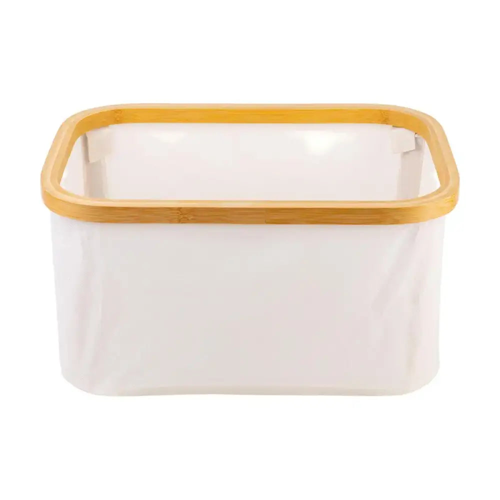 CTG Brands - Storage Basket Bamboo&Oxford 15x10x7.7’’