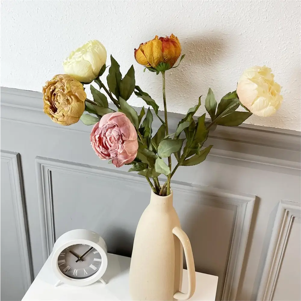 Peony Stem - orange