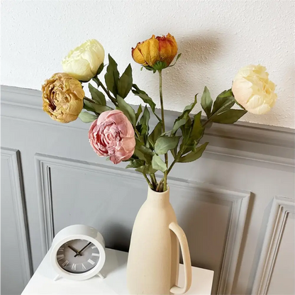 Peony Stem - orange