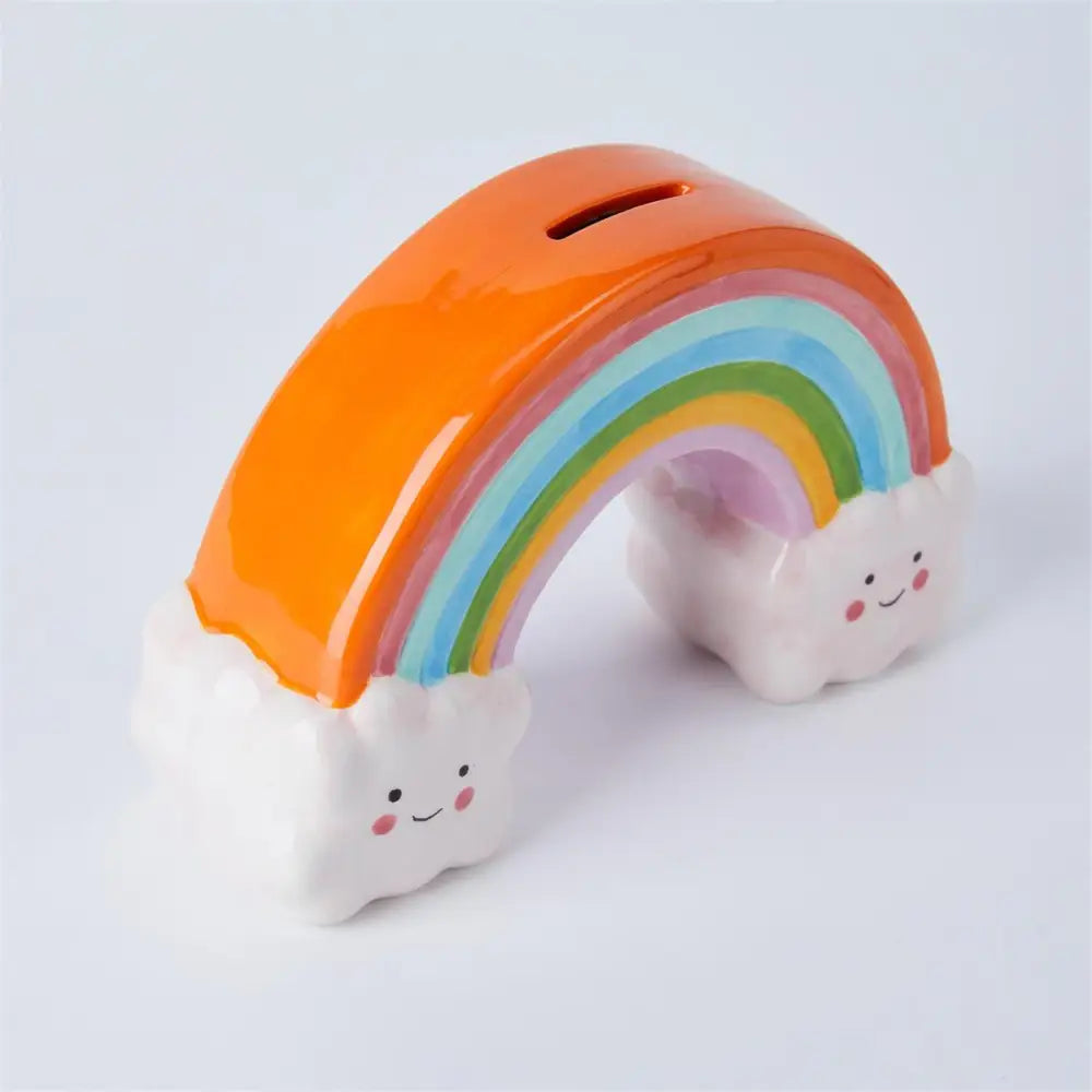 Rainbows + Clouds Money Bank - PABOOM