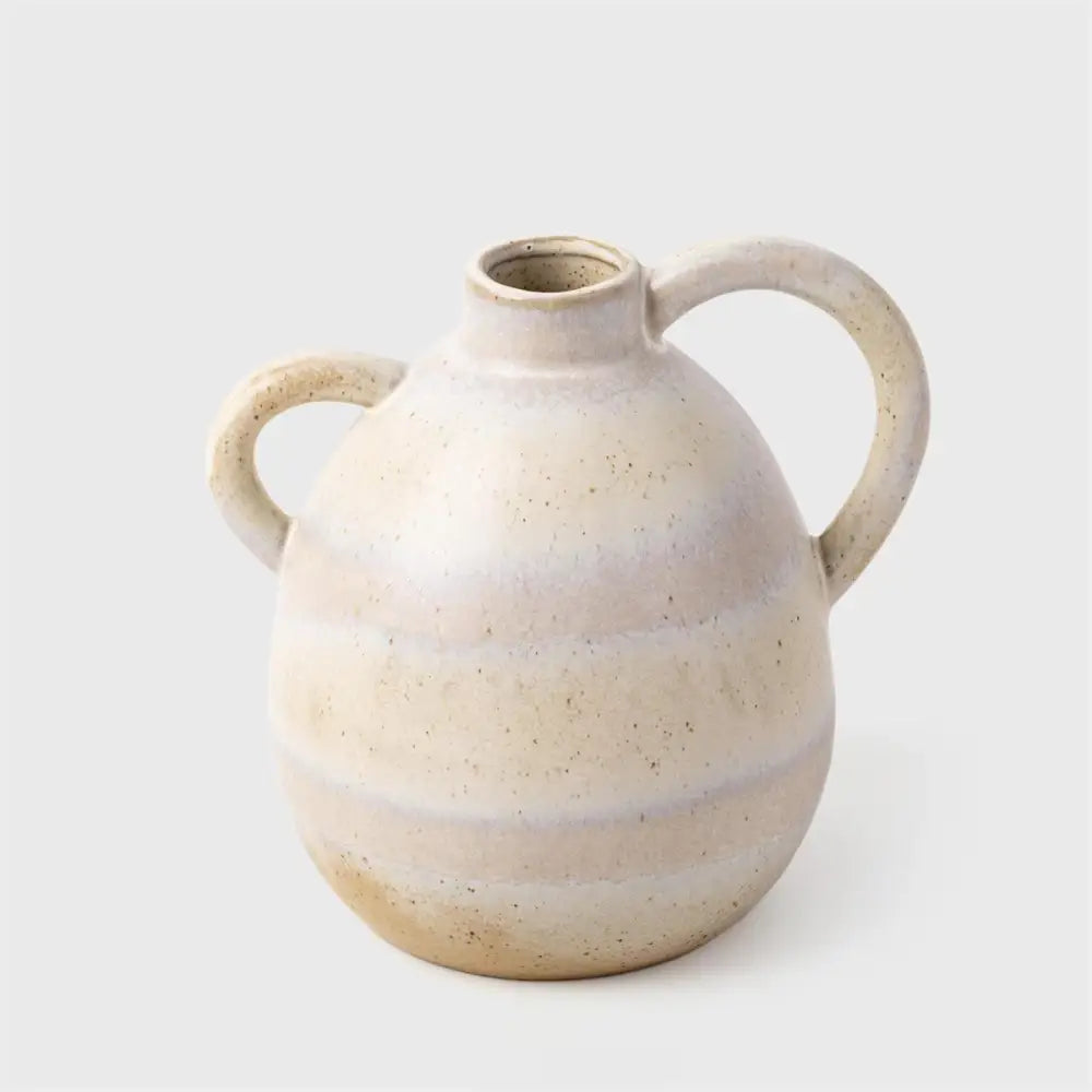 Reactive Glaze Handled Vase - PABOOM