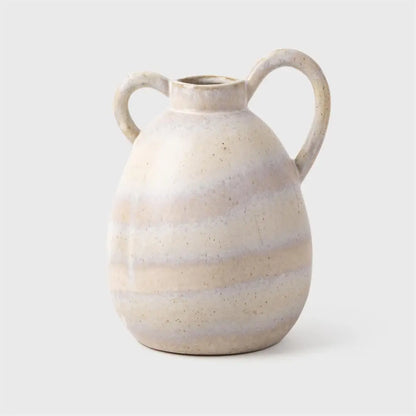 Reactive Glaze Handled Vase - PABOOM