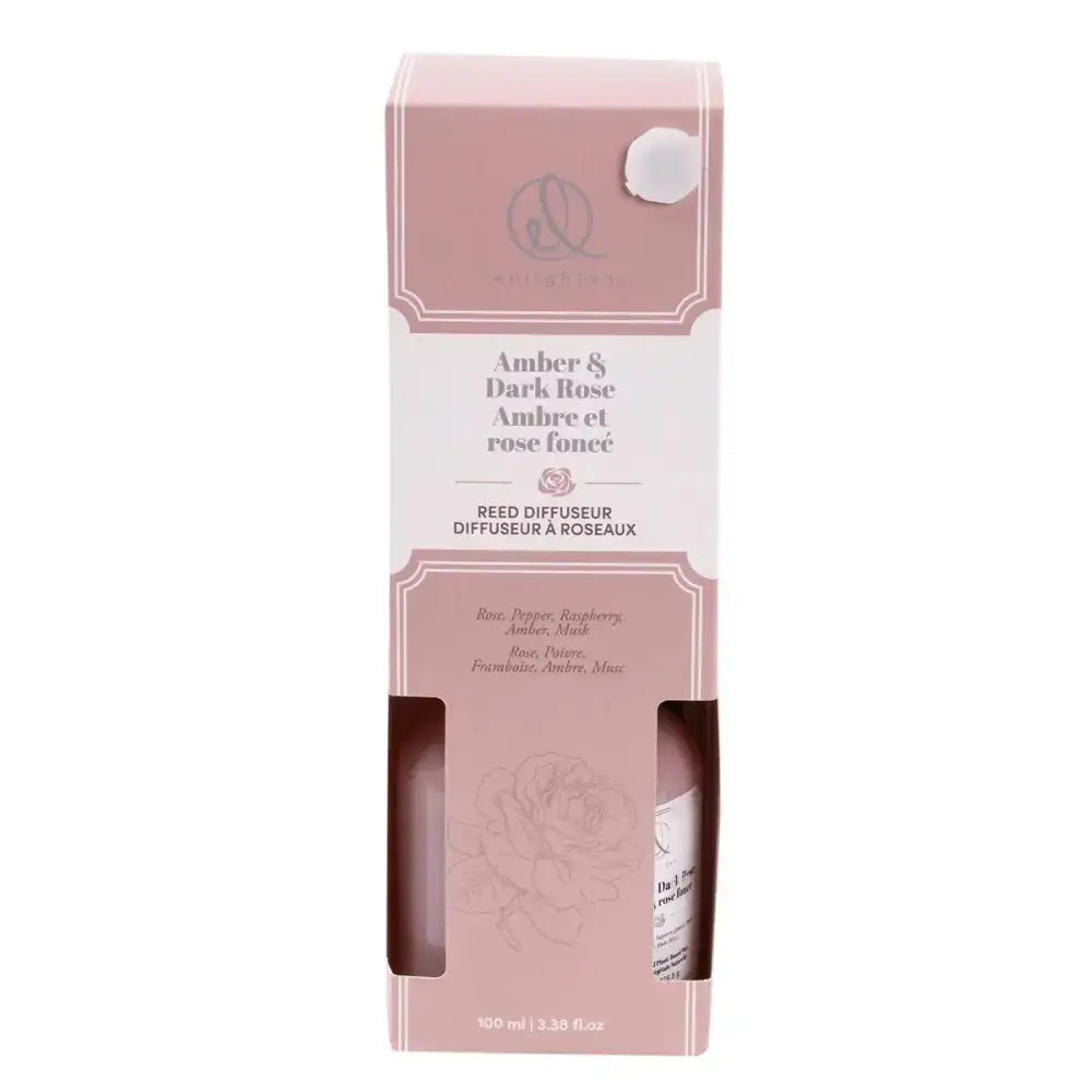 CTG Brands - Reed Diffuser 100ml. Amber & Dark Rose