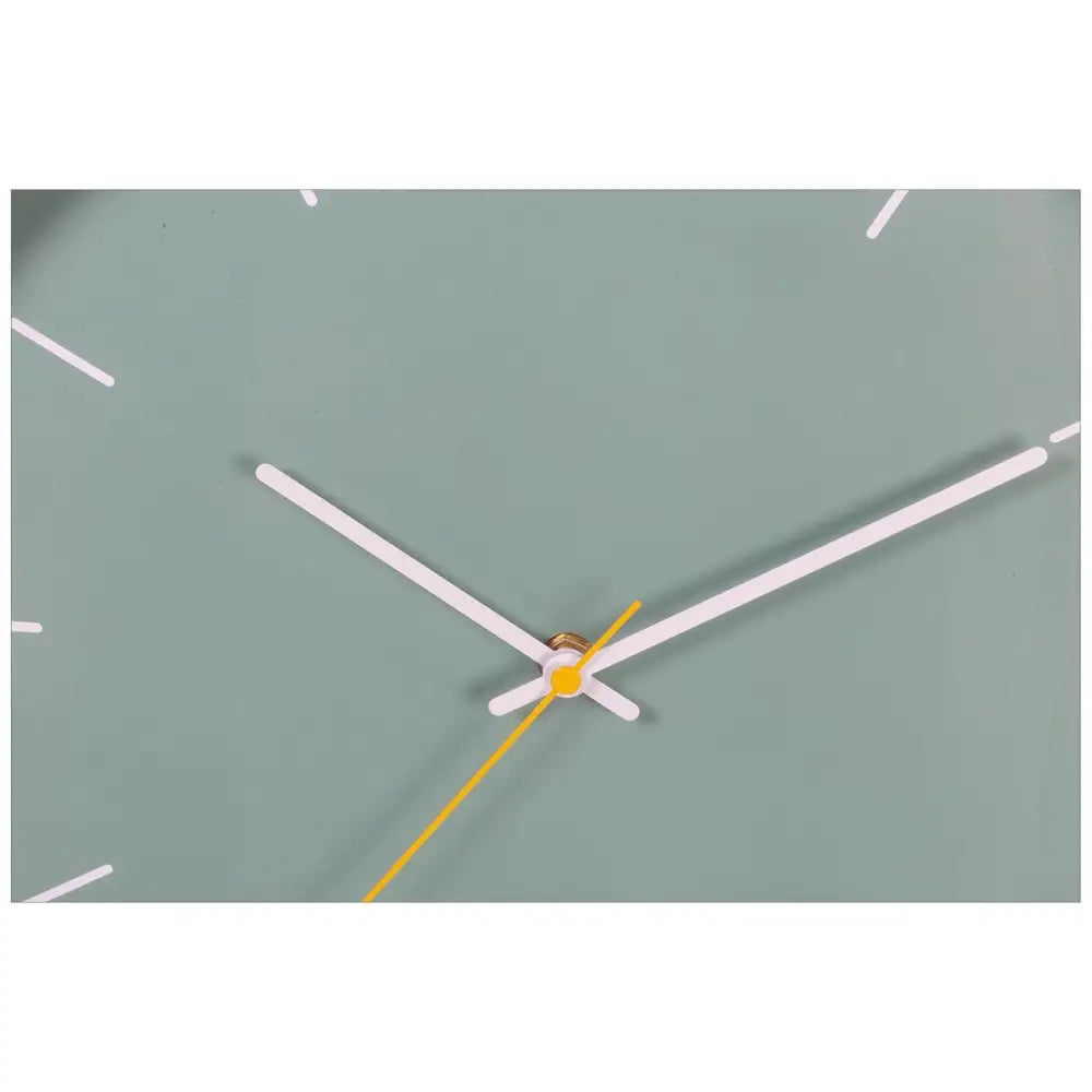 TRUU DESIGN - Reyes Wall Clock Teal + Silver