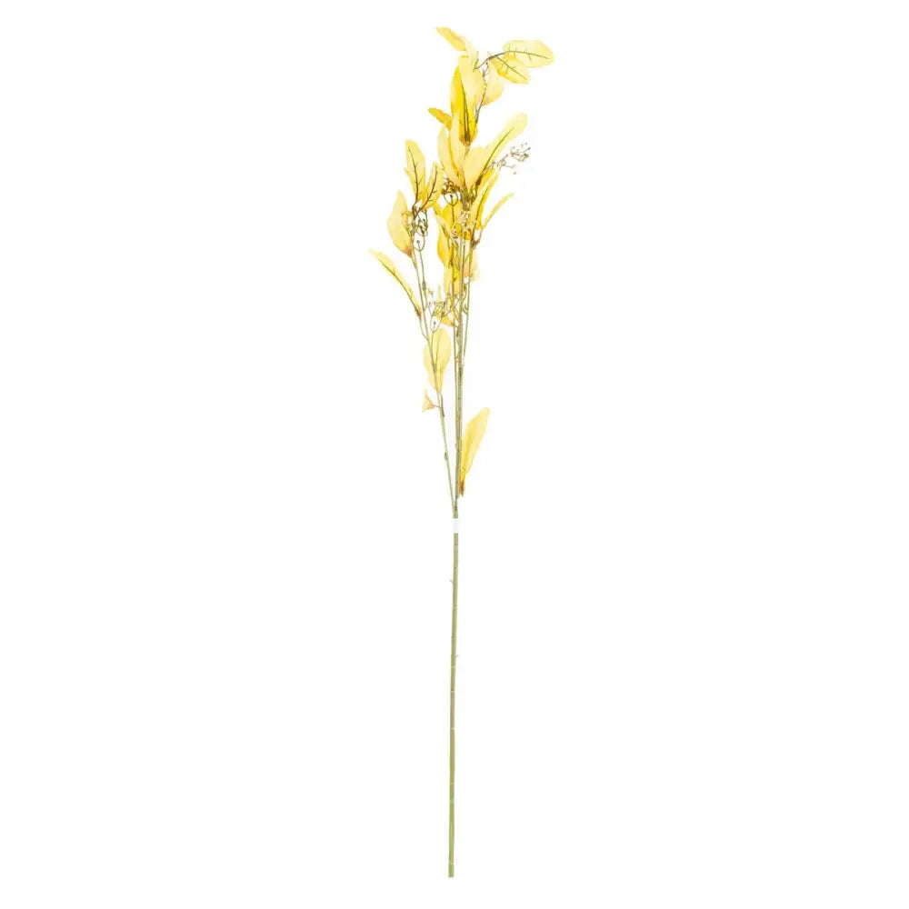 Seeded Artificial Foliage Stem Yellow - PABOOM