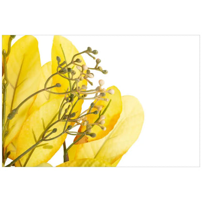 Seeded Artificial Foliage Stem Yellow - PABOOM