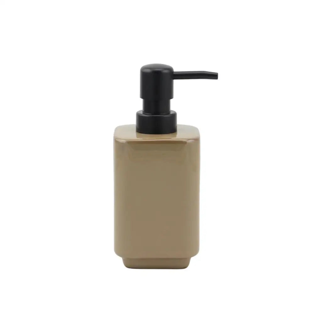 TRUU DESIGN - Soap/Lotion Pump Reactive Glaze Taupe