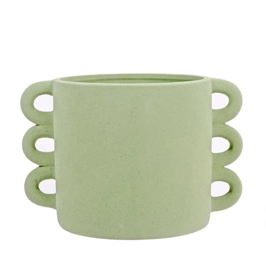 Squiggle Planter Mint - PABOOM