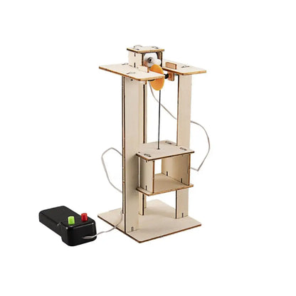 Stem Toy Wooden Elevator - PABOOM