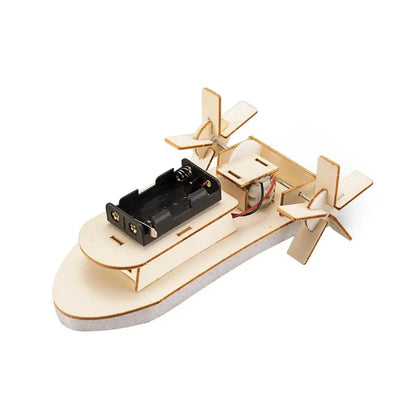 Stem Wooden Paddle Steamship - PABOOM