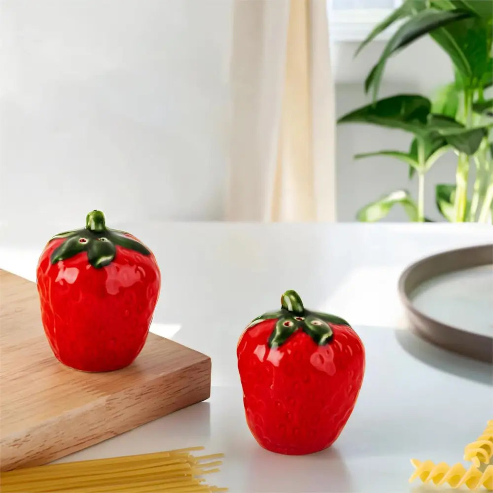 Strawberry Salt + Pepper Shakers - PABOOM