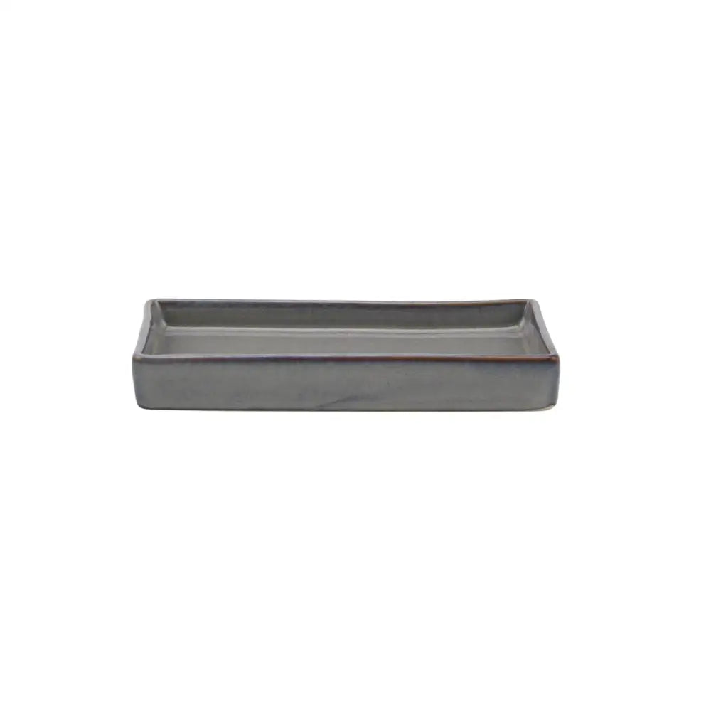 TRUU DESIGN - Tray W/Reactive Glaze Sage