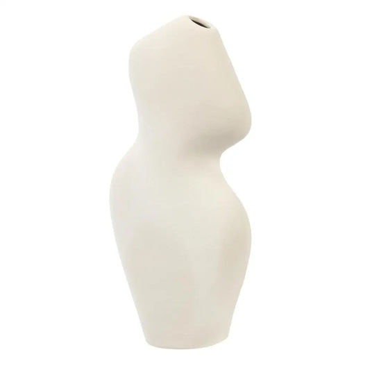 Wavy Cream Vase Small - PABOOM