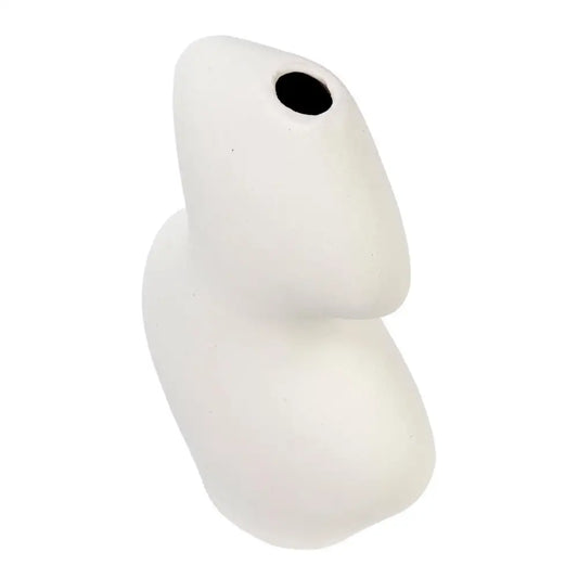 Wavy White Vase - PABOOM