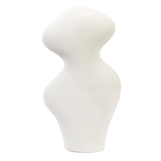 Wavy White Vase - PABOOM