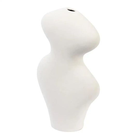 Wavy White Vase - PABOOM