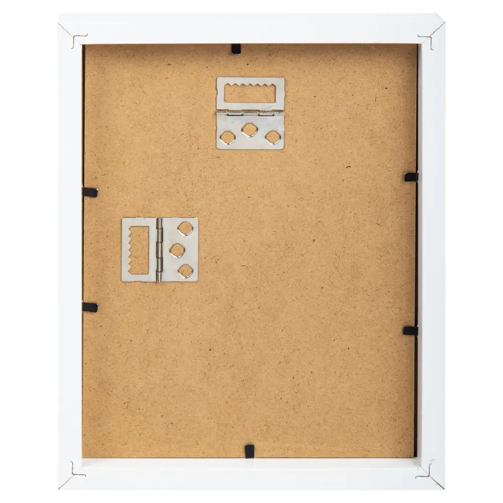 White Frame with Black Mat - PABOOM