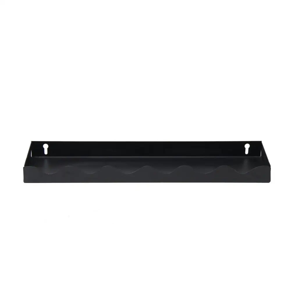 Wiggle Black Edge Wall Shelf Small - PABOOM