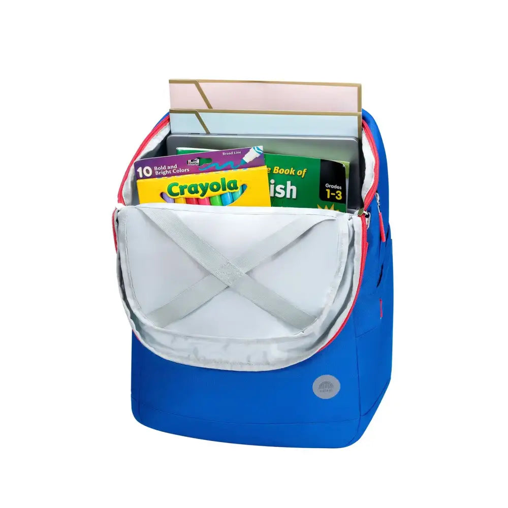 Bailey Backpack Blue Color Block - PABOOM