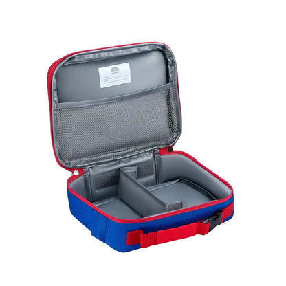 Ellis Lunch Bag Blue Color Block - PABOOM