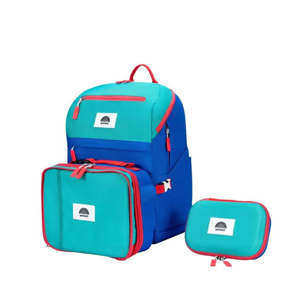 Ellis Lunch Bag Blue Color Block - PABOOM