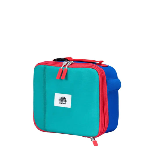 Ellis Lunch Bag Blue Color Block - PABOOM