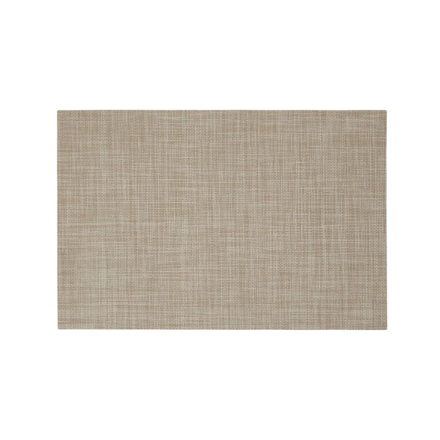 Linen Vinyl Placemat Tan