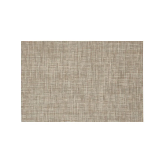 Linen Vinyl Placemat Tan