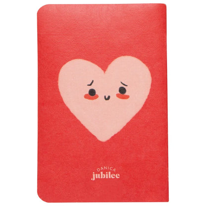 Heart to Heart notebooks stacked to show both cover designs – PABOOM