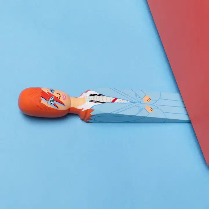 Wallis&Co - Major Dave - Blue Outfit Wedgie Door Stopper